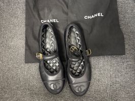 Chanel Mary Jane, gr.  36,5 , wenig getragen