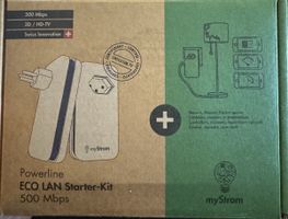 myStrom Powerline ECO LAN Starter-Kit 500 Mbps
