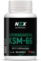 Ashwagandha KSM-66 300mg 180 Kapseln Vegan