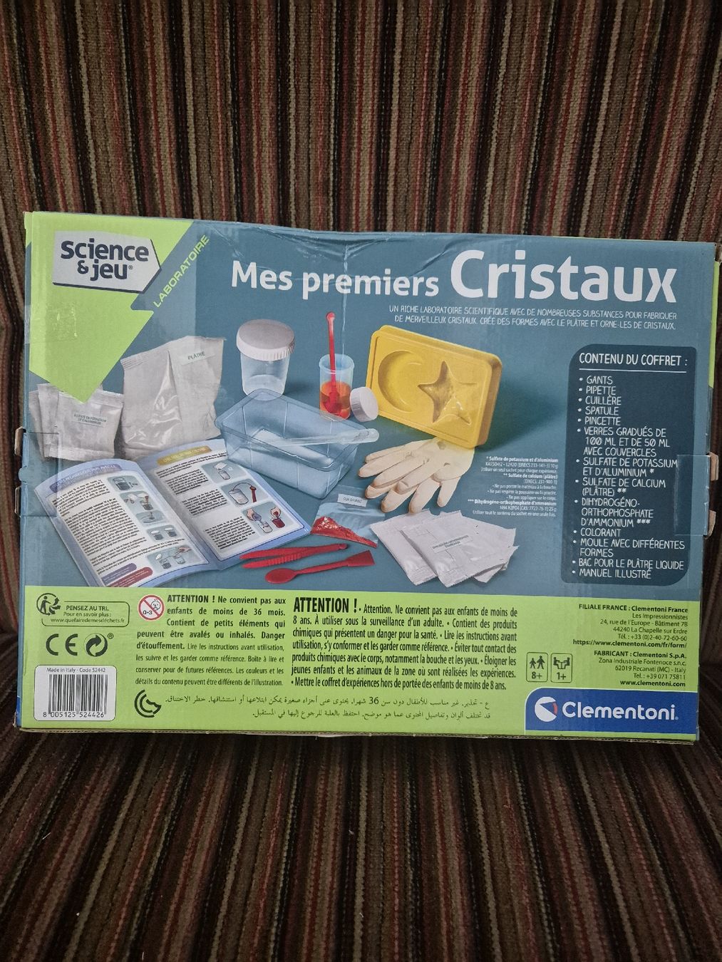 Kit di costruzioni: Mes premiers Cristaux  – Nuovo e nell'imballaggio originale da Wettingen venduto da mus_gsb5 1