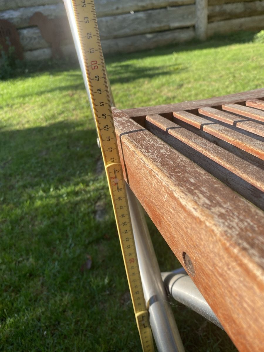 Chaises: 2 massive Gartenstühle  klappbar – D'occasion à Hendschiken par Sunnekiind 3