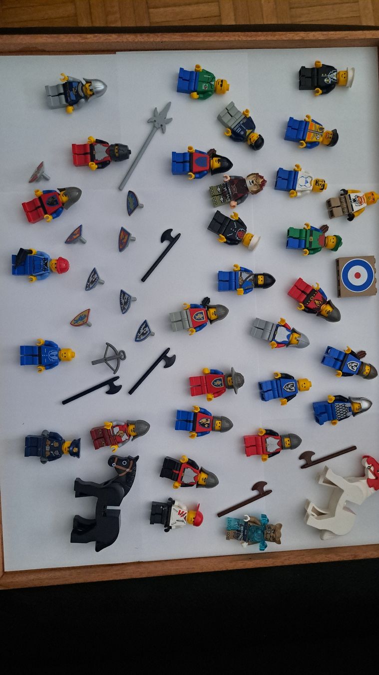 Lego Kit di costruzioni: Lego Minifiguren und Zubehör. – Usato da Basel venduto da vidra66