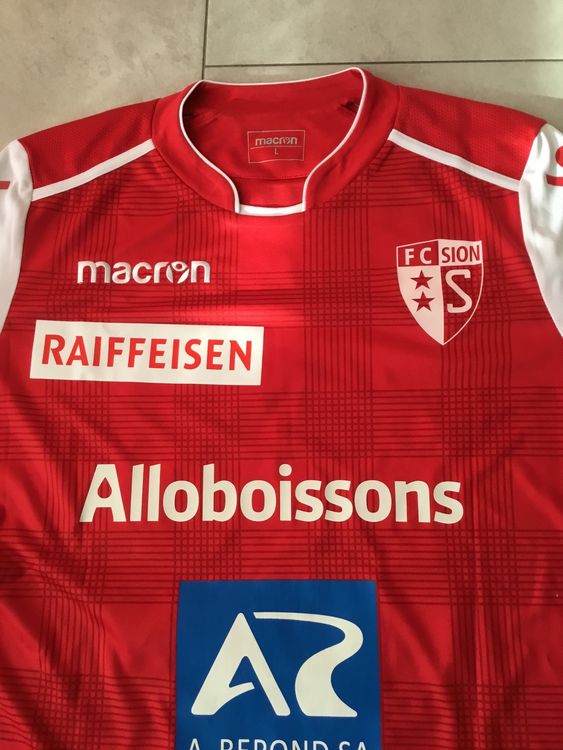 Maillots de corps & Pantalons: Trikot Maillot Maglia FC SION Jared KHASA – D'occasion à Vétroz par Moulb7 1