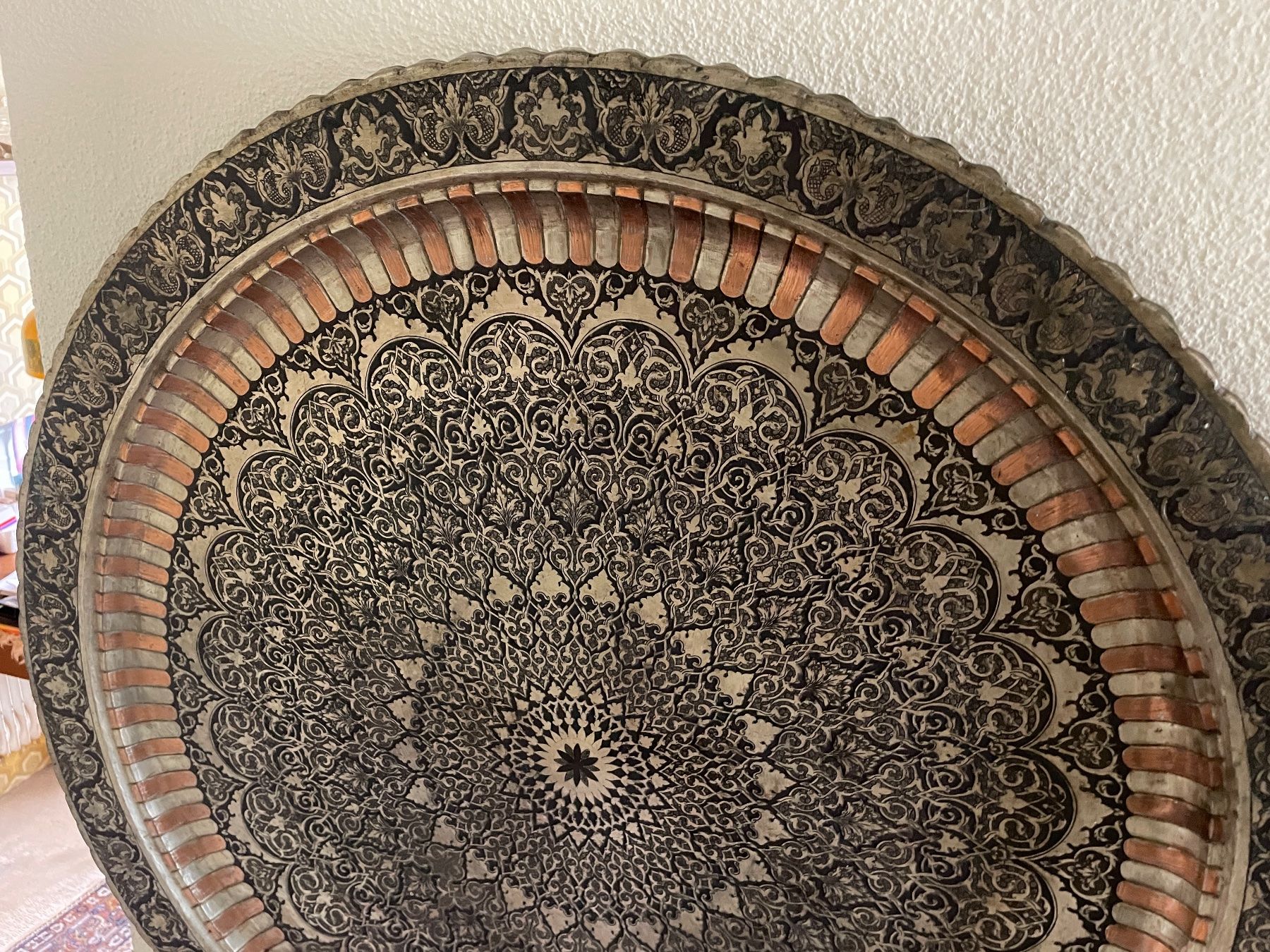 Tutte le decorazioni: Dekorative Wandteller orientalisch gemustert gross antik – Usato da Volketswil venduto da rubin74 1