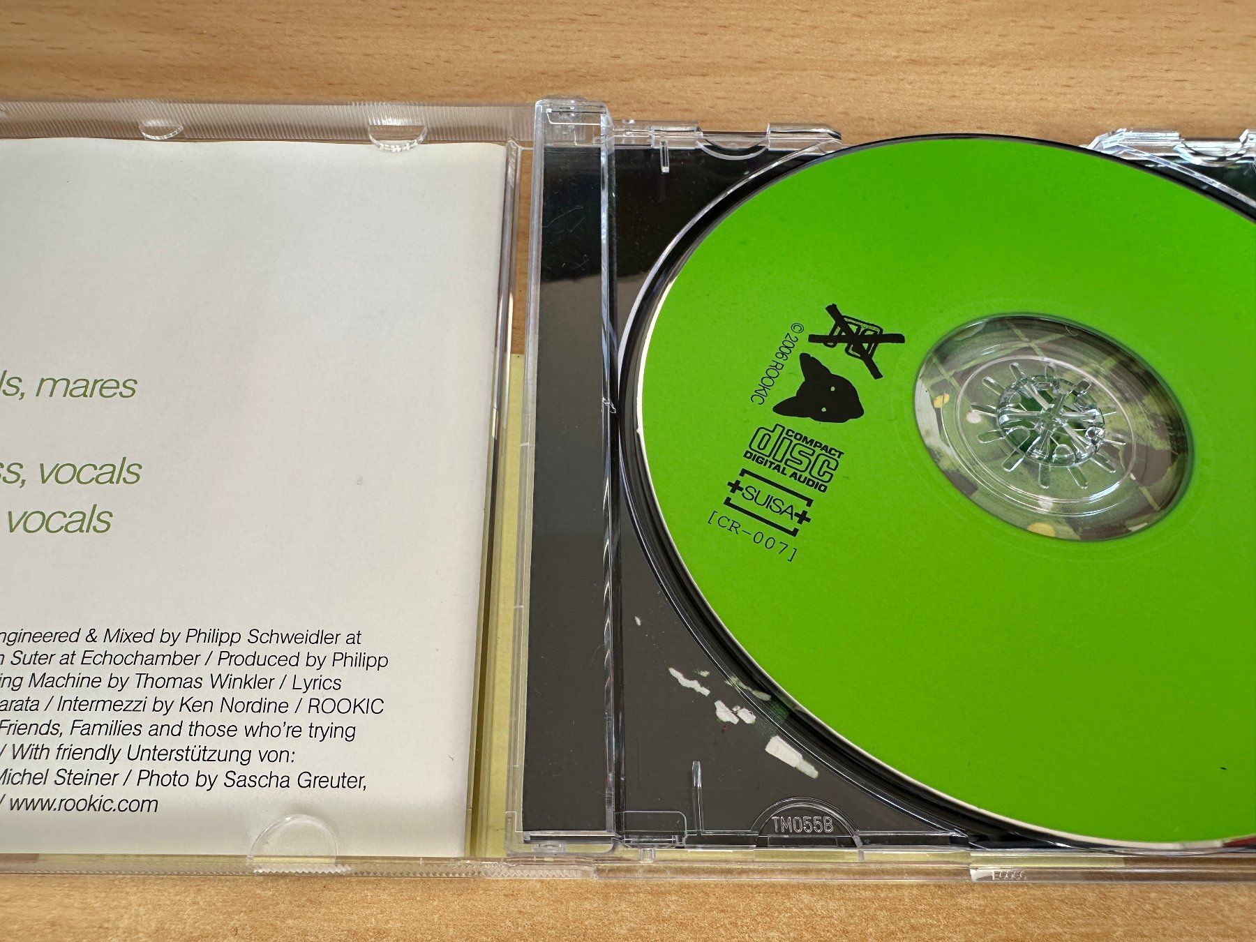 CD: M1 Rookic - Green – Usato da Rikon im Tösstal venduto da Alpenmutz 2