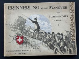 Erinnerung an die Manöver des III. Armeecorps 1900