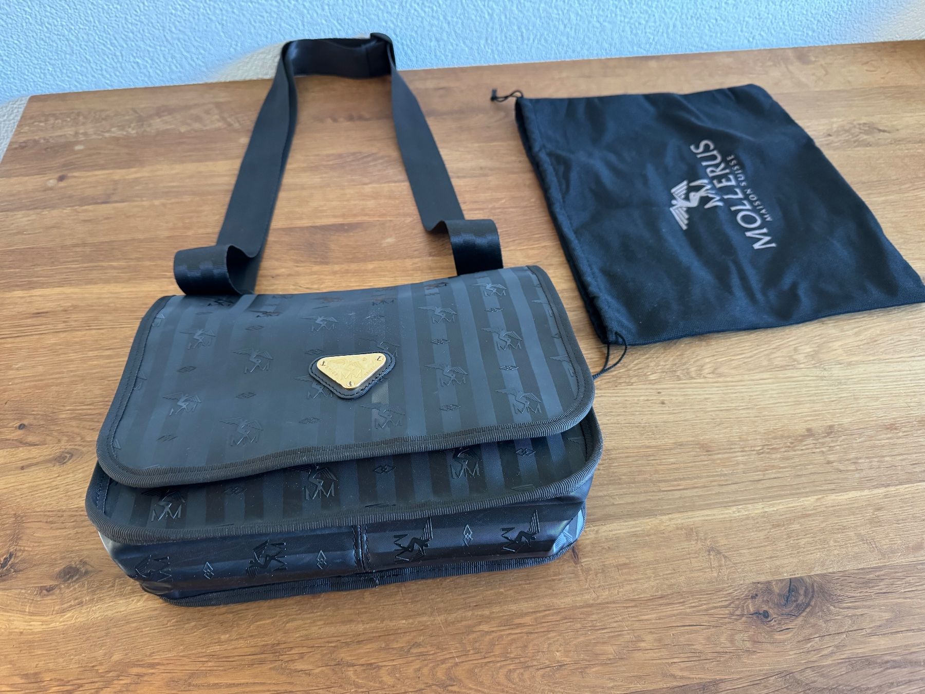 Maison Mollerus Borse da donna: Mollerus Umhängetasche Second Hand, Top Zustand! – Nuovo (secondo la descrizione) da Frauenfeld venduto da lona05 3
