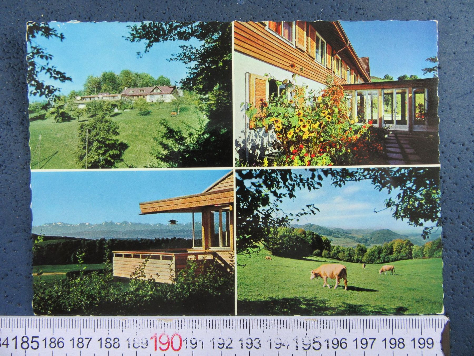 Cartoline postali: WISEN SO AK BLAUKREUZHEIM – Usato da Ettingen venduto da Hausi4711