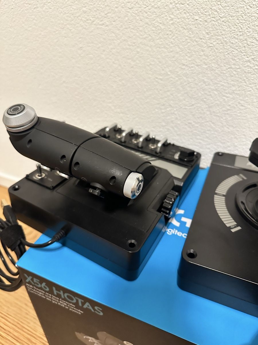 Logitech Controller: Joystick Logitech G X56 HOTAS System mit Originalbox – Usato da Dornach venduto da fk5_7ymv 2