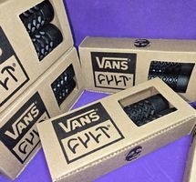 Cult x Vans Waffle Grips Schwarz – BMX Griffe Neu
