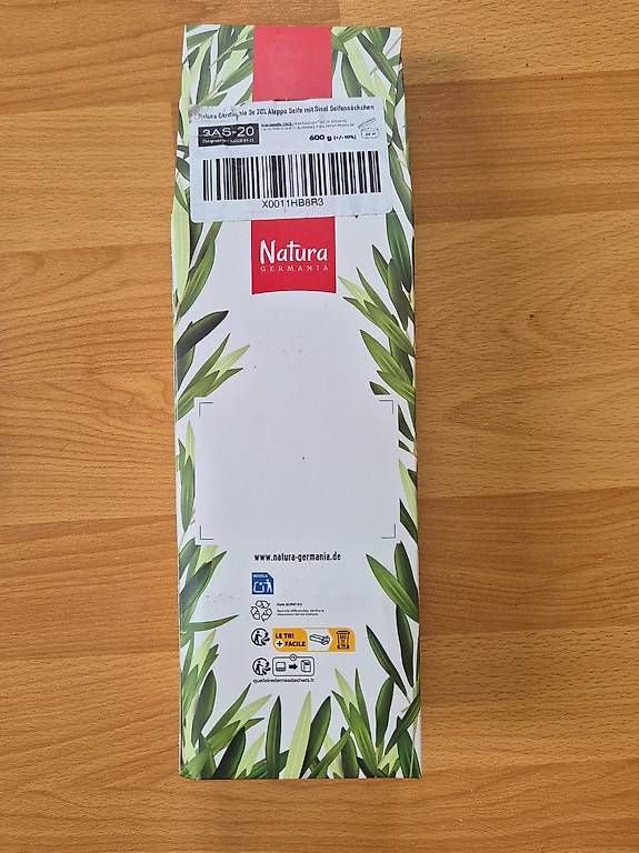 Doccia: 600g Aleppo Seife + Seifensäckchen – Nuovo e nell'imballaggio originale da Bern venduto da ley_qrn7 3