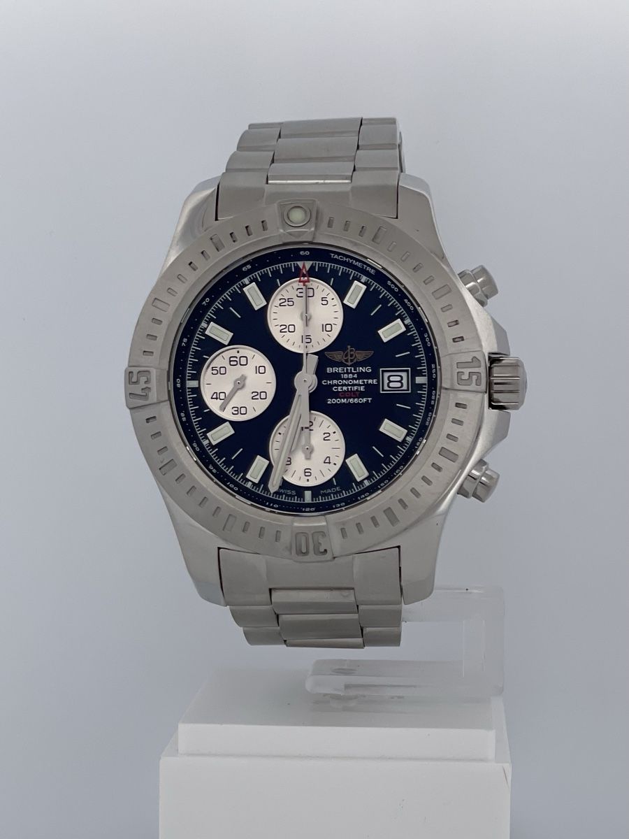 Breitling Orologi: Breitling Colt Chronograph Automatik - A13388 – Usato da Wettingen venduto da eleganceshop 2