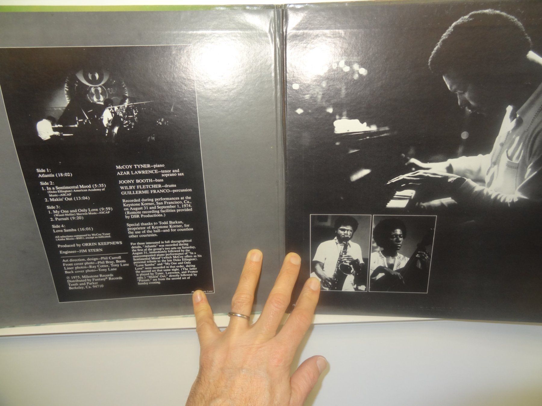 Dischi in vinile: McCoy Tyner - Atlantis - Doppel LP - – Usato da luzern venduto da musicandart 2