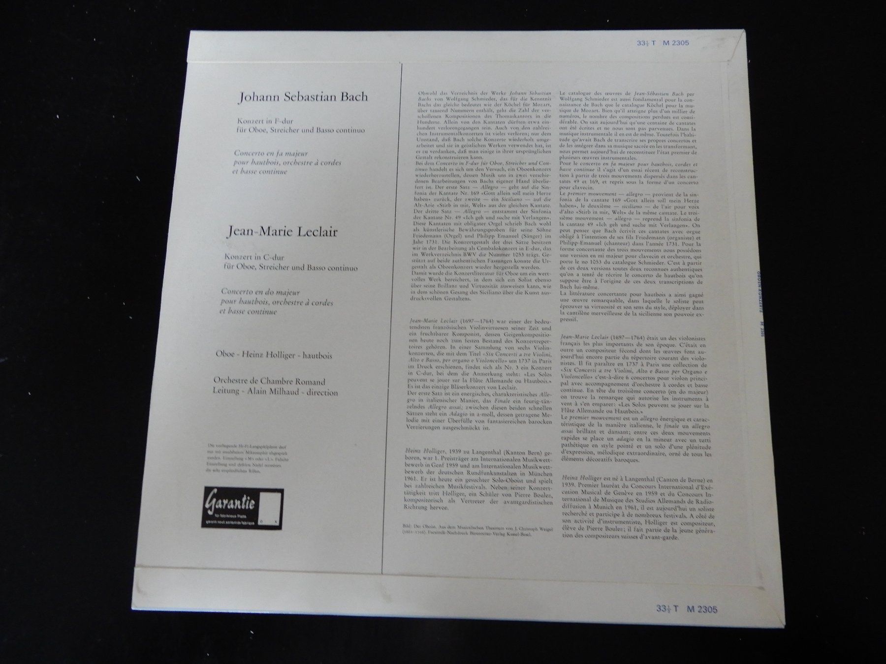Schallplatten: Oboen-Konzerte – Gebraucht aus Erstfeld von Mario_boe0 1