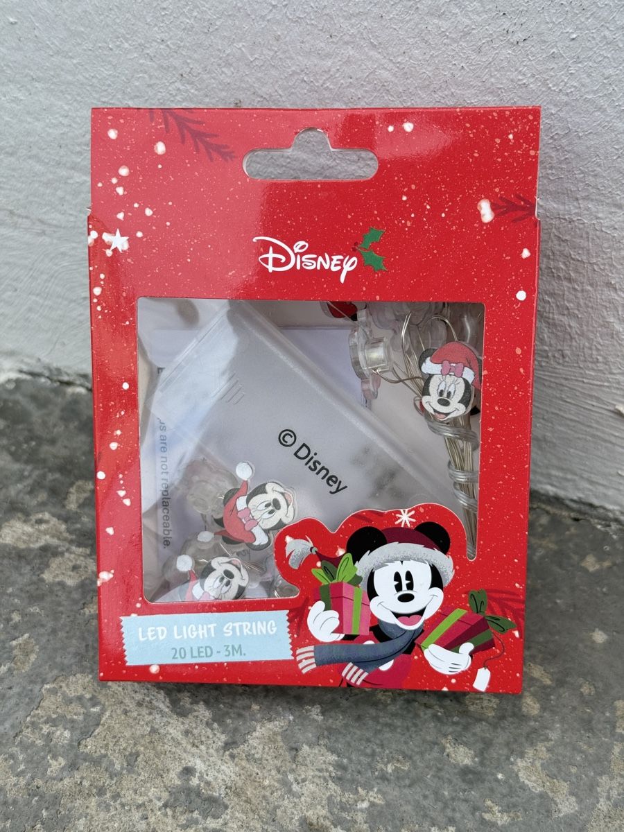 Lichterketten & Leisten: Mickey Mouse Lichterkette • Weihnachten – Neu und originalverpackt aus Allschwil von Collector.Shop.Swizz