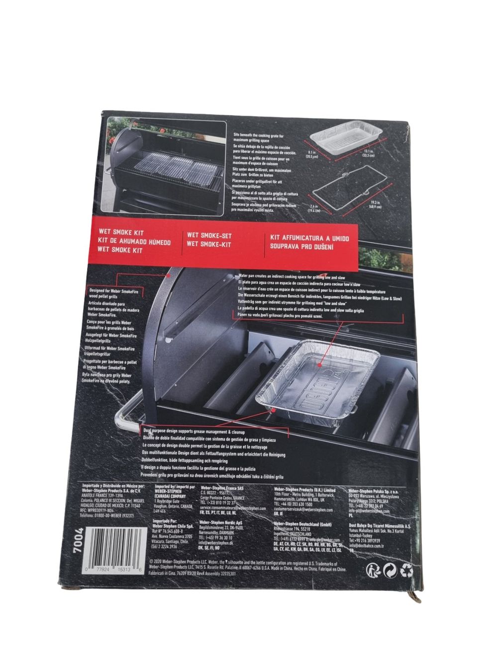 Weber Grills: WEBER SmokeFire Wet Smoke Kit – Neu (gemäss Beschreibung) aus Wangen b. Olten von Restwert_Wangen 3