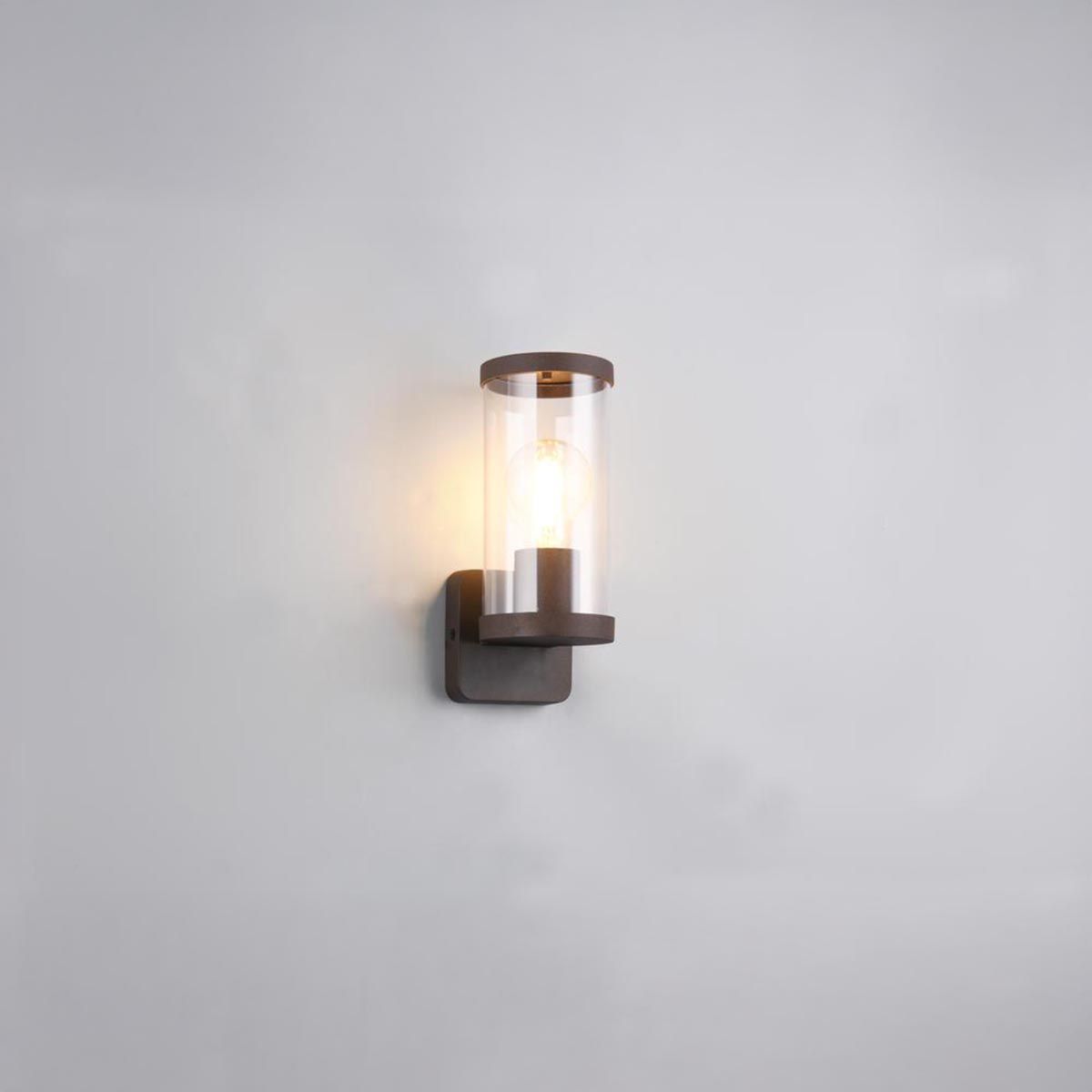 Lampen: Aussen Wandleuchte, Rostfarbe 23 cm Höhe – Neu (gemäss Beschreibung) aus Kreuzlingen von Smart-Light