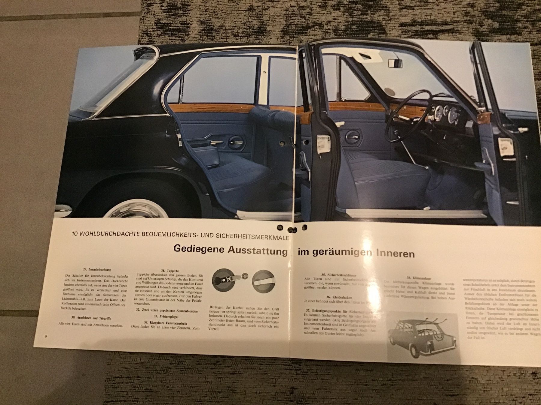 Triumph Documenti: Triumph 1300 Verkaufsprospekt 1971 – Usato da Scherzingen venduto da Starseller62 5