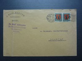 1923  Pro Juventute-Brief,  Fr. 1.-- / SBK Fr. 20.--