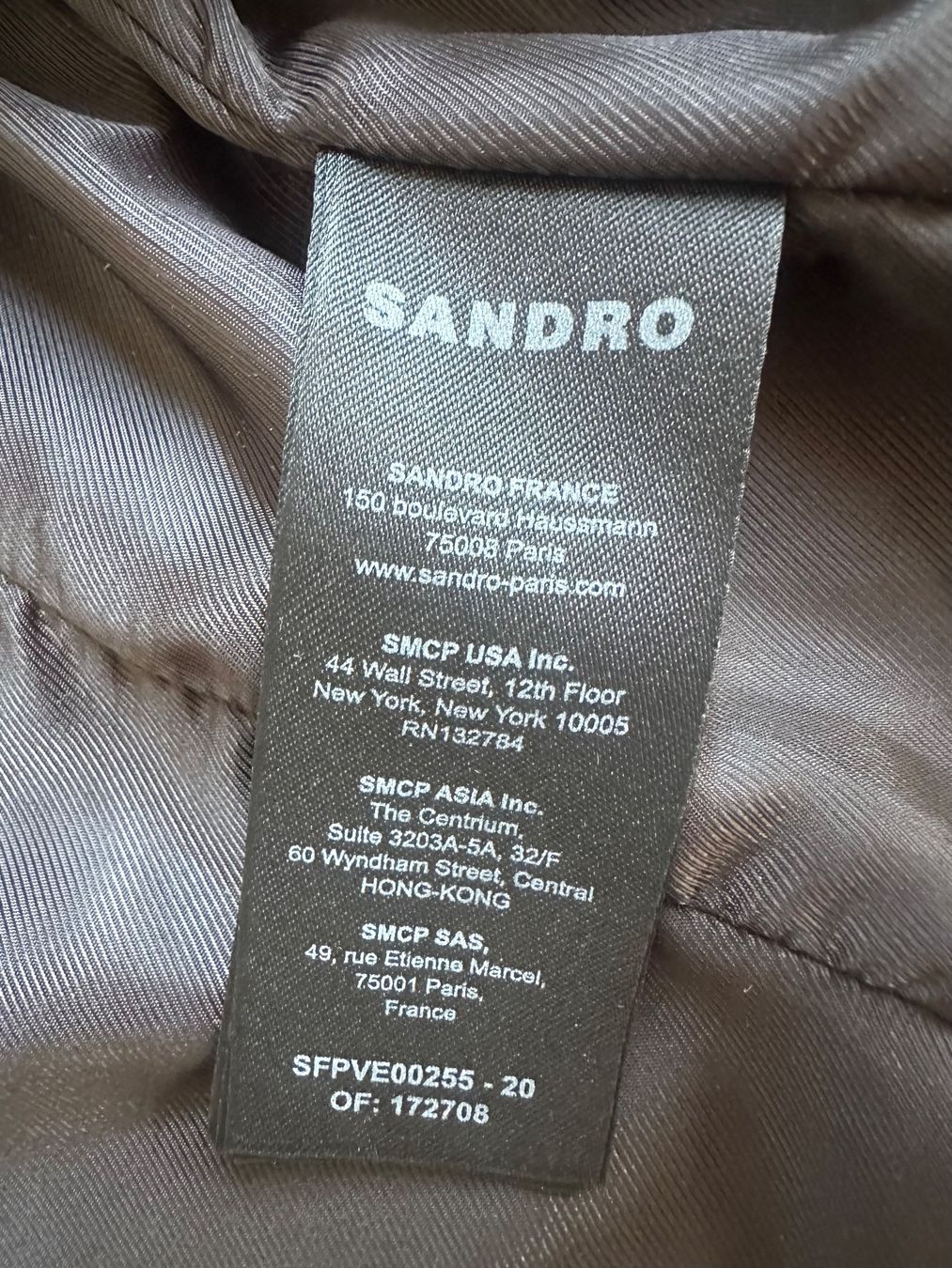 Sandro Vestes: Original brand new Sandro leather jacket - Black – Neuf (Voir description) à Bern par lor_6tcg 4