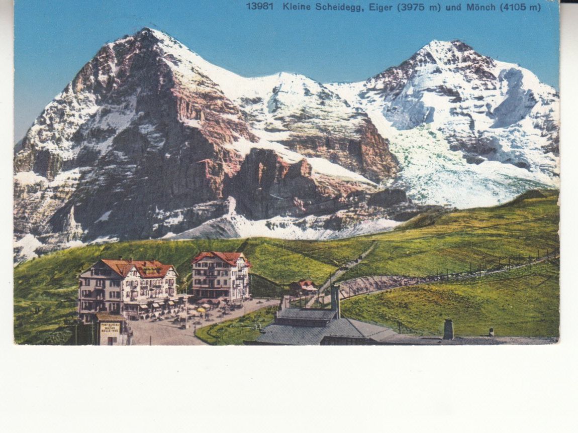 Cartoline postali: Kleine Scheidegg 1938 – Usato da Bürglen TG venduto da StampGraf