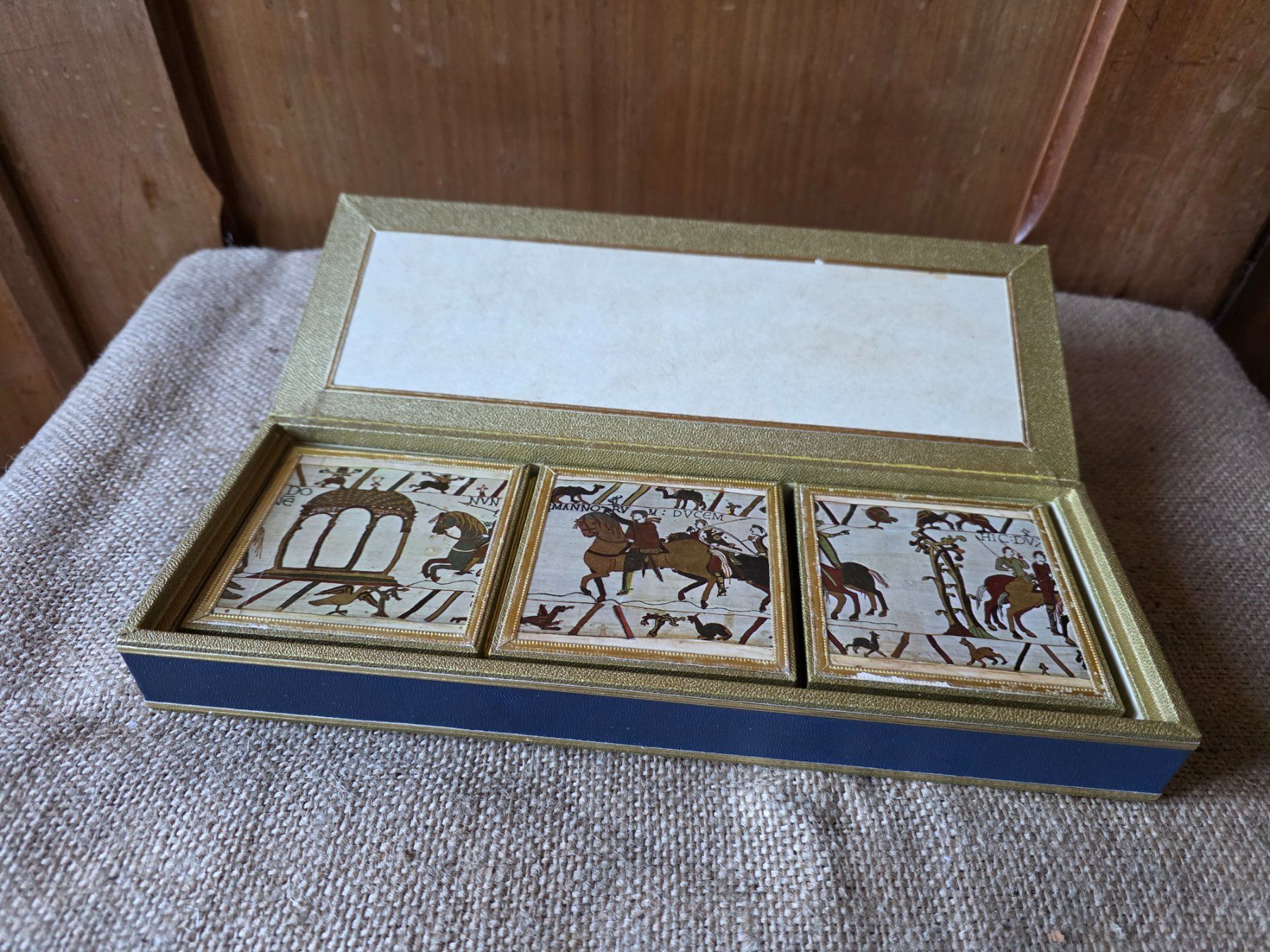 Sottobicchieri: Vintage Untersetzer Set - lateinischer Klassiker – Usato da Walterswil BE venduto da Lonitti