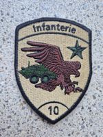 *** Badge Infanterie 10 mit klett ***