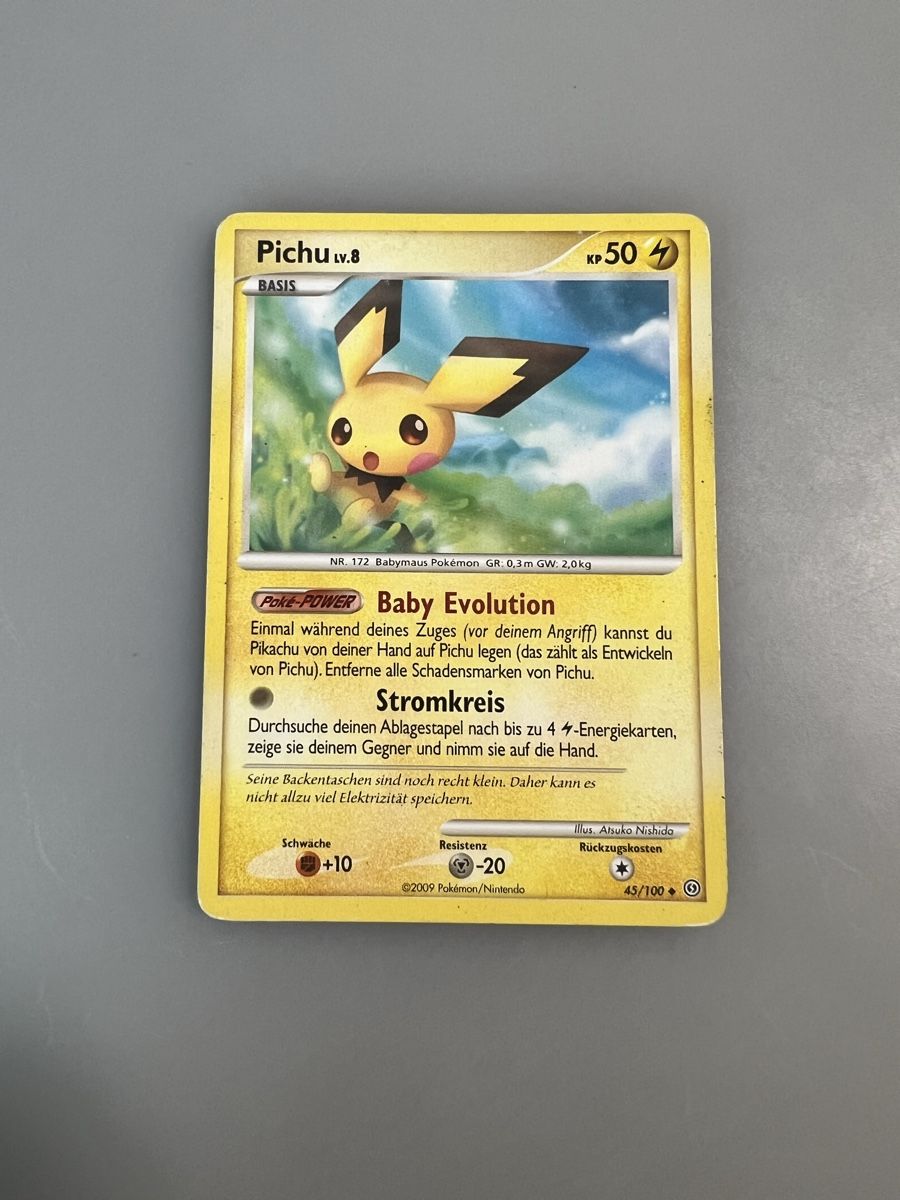 Pokémon Carte collezionabili: Pichu – Usato da Muttenz venduto da Michugee97