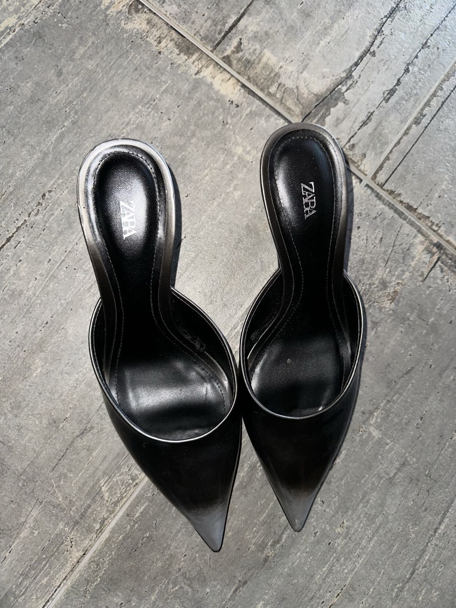 Zara Damenschuhe: Escarpins Zara noirs, élégants et stylés! – Neu (gemäss Beschreibung) aus Villars-sur-Glâne von mer_wgr8 7