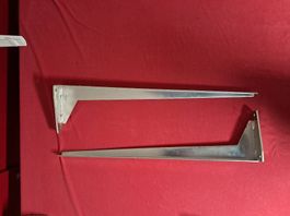 Verzinktes Eisen Konsole 17 x 68 / Mensole in ferro zincato