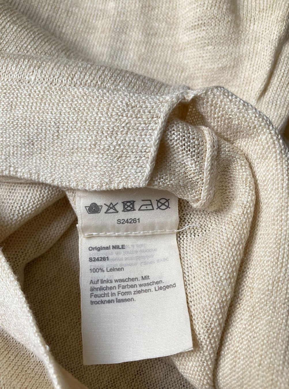 Nile Pulls & Sweat-shirts: Oversized Nile Leinen Pullover Gr.L – Neuf avec emballage d'origine à Unterägeri par Jutka_04 3