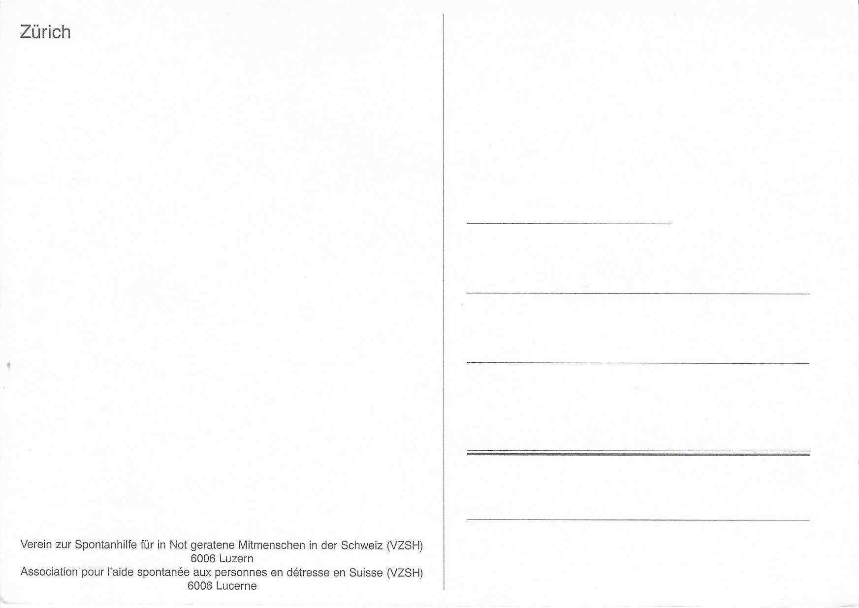 Cartes postales: Zürich ZH – Neuf (Voir description) à Rothrist par Stranglehold 1