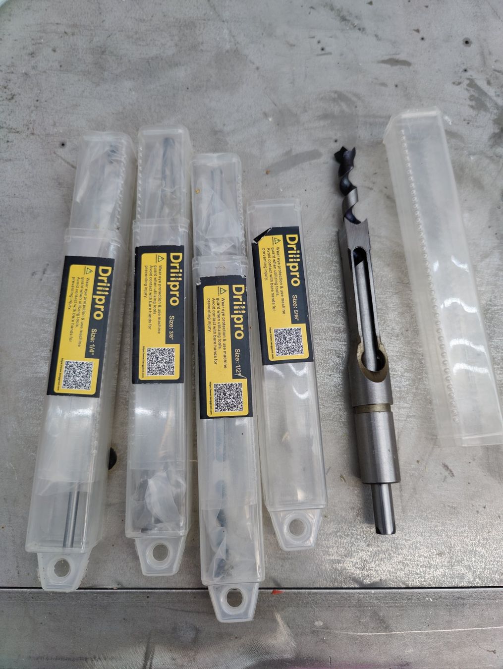Tutti gli attrezzi: Drillpro Quadratlochbohrer Set, 4-tlg., neu – Nuovo (secondo la descrizione) da Waltenschwil venduto da Markus1985