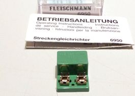 Fleischmann #6950 Strecken-Gleichrichter N+HO, neu