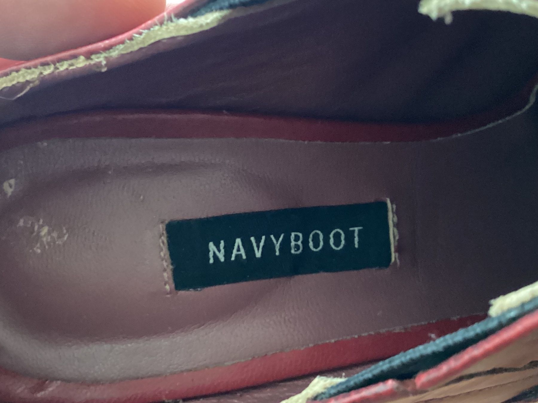 Navyboot Scarpe da donna: Neue Navyboot High Heels Gr. 37 bordeaux – Nuovo (secondo la descrizione) da Möhlin venduto da Nadine_75 5