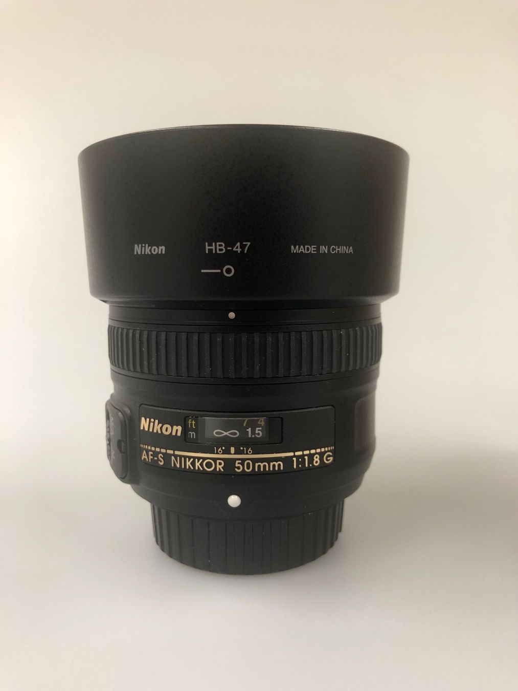 Nikon Obiettivi: Nikon 50mm F1.8 – Nuovo e nell'imballaggio originale da Gebenstorf venduto da HQ-Gemstones