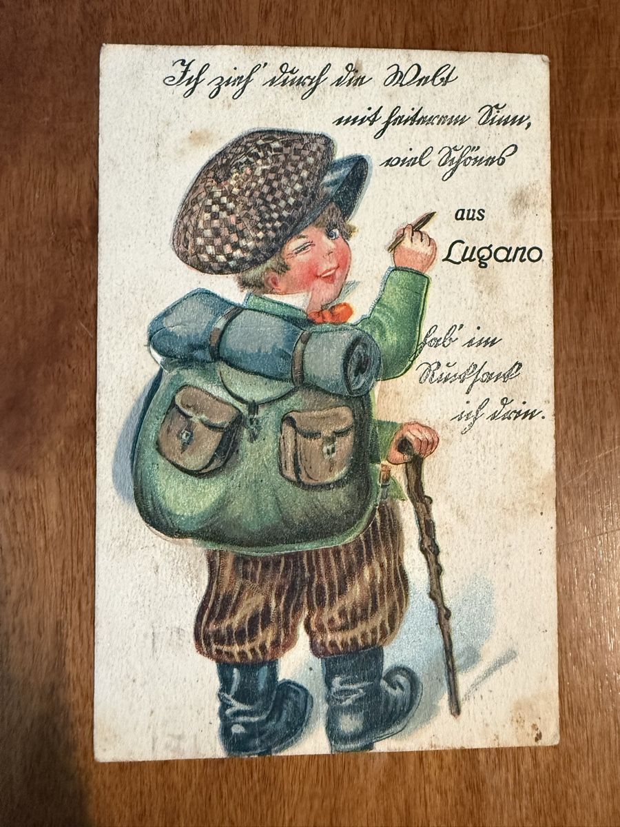Cartoline postali: Lugano TI leporello – Usato da Biasca venduto da Blenio71 1