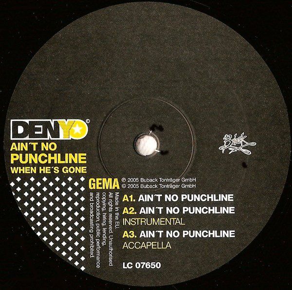 Schallplatten: Denyo ‎– Ain't No Punchline When He's Gone – Gebraucht aus Genève von yoww123 2