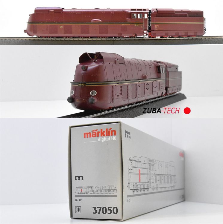 Locomotive Diesel Märklin H0 37050 - BR 05 001 DRG - Modélisme Train Occasion