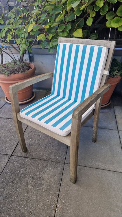 4 Gartenstühle Teakholz, gebraucht Kaufen auf Ricardo