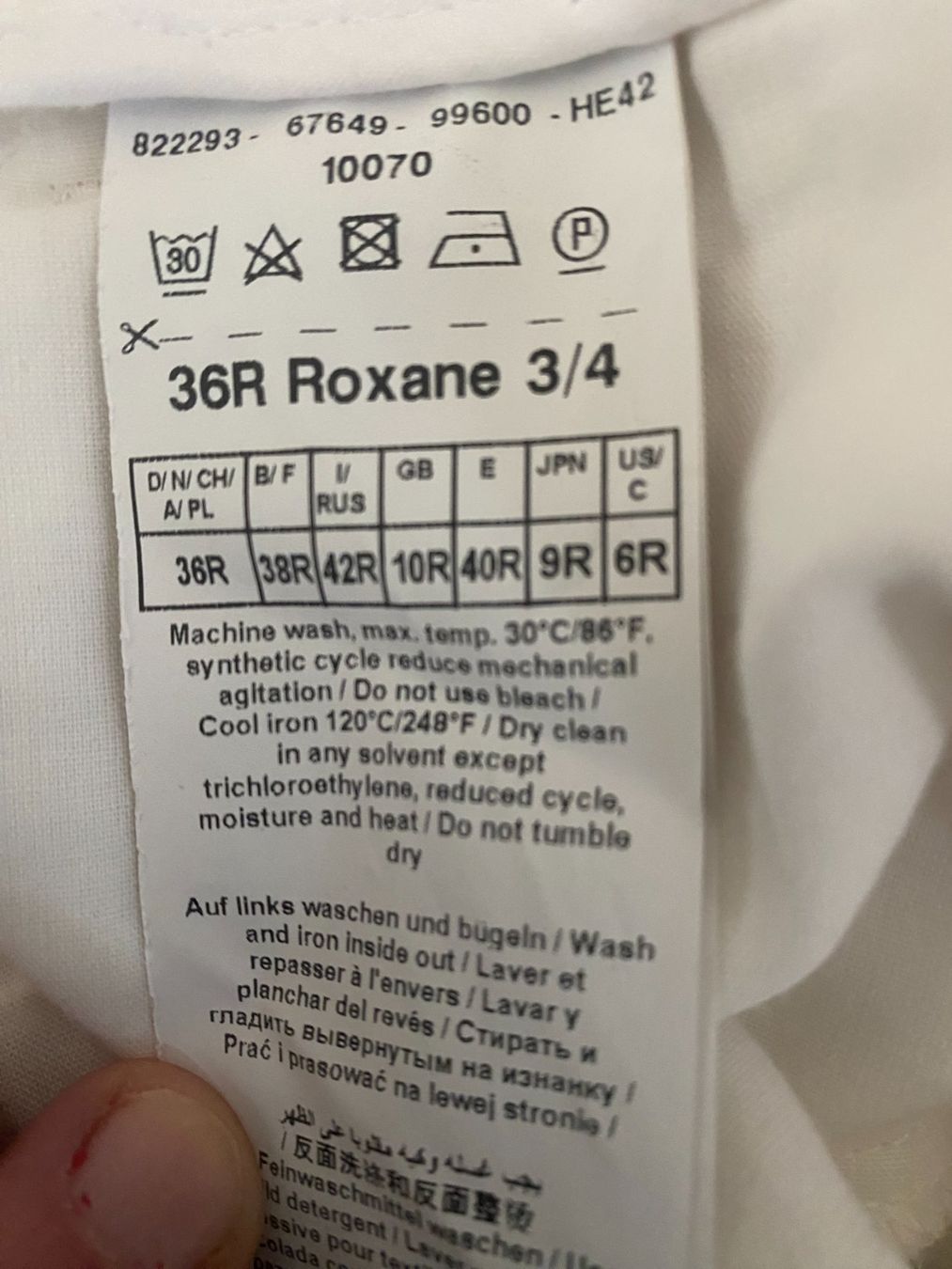 Gerry Weber Pantaloni: Geri Weber Roxane Hose – Usato da Luzern venduto da Turmliebe 4
