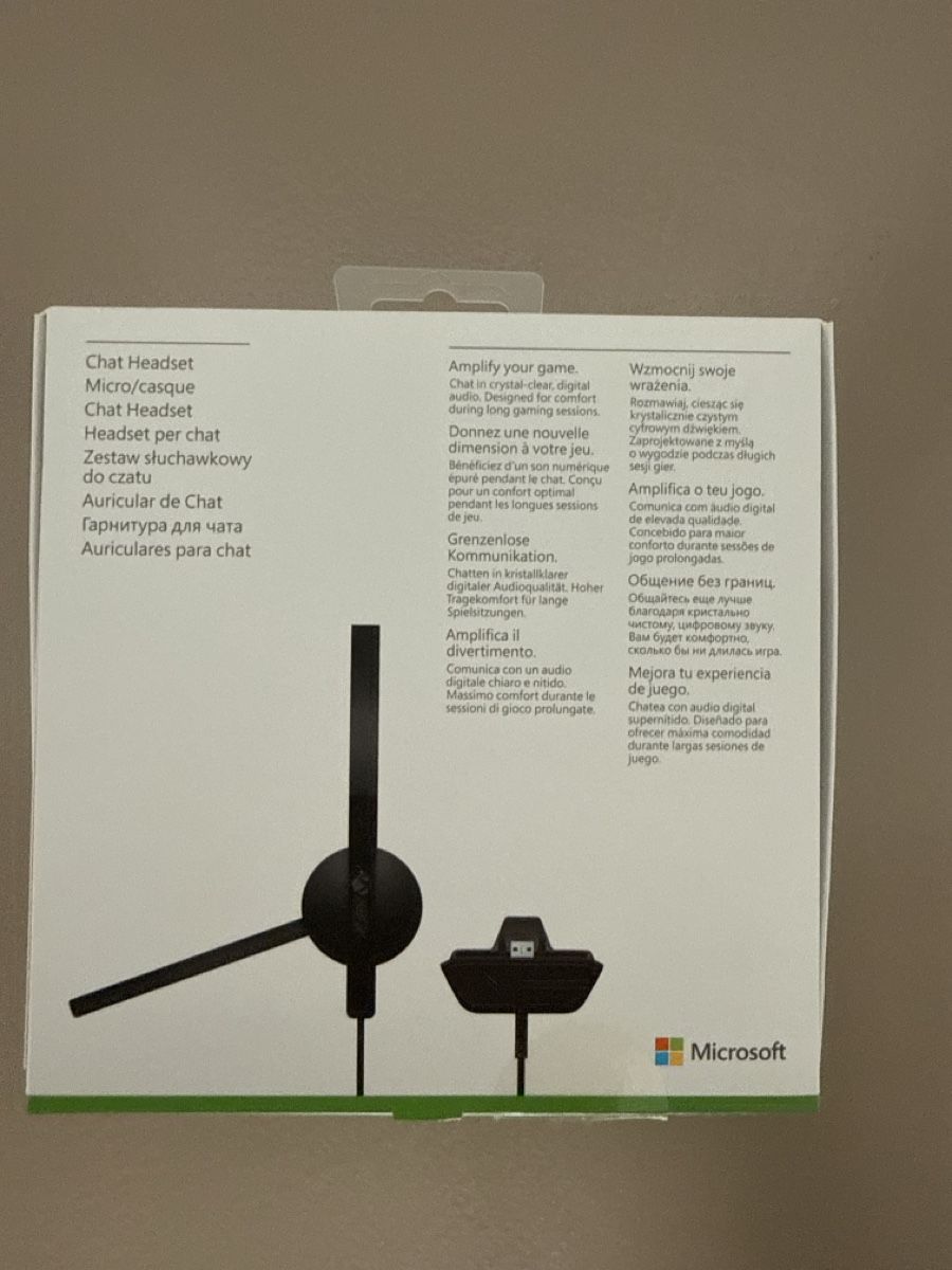 Microsoft Cuffie: Cuffie Chat Headset Microsoft Xbox colore nero – Usato da Giubiasco venduto da MisterSkip 1
