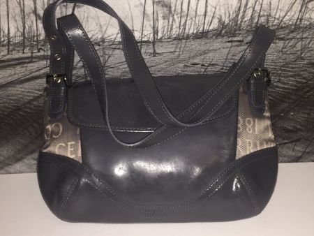 Sac/Tasche CERRUTI  Toile et cuir/Stoff und leder 31x 18 cm