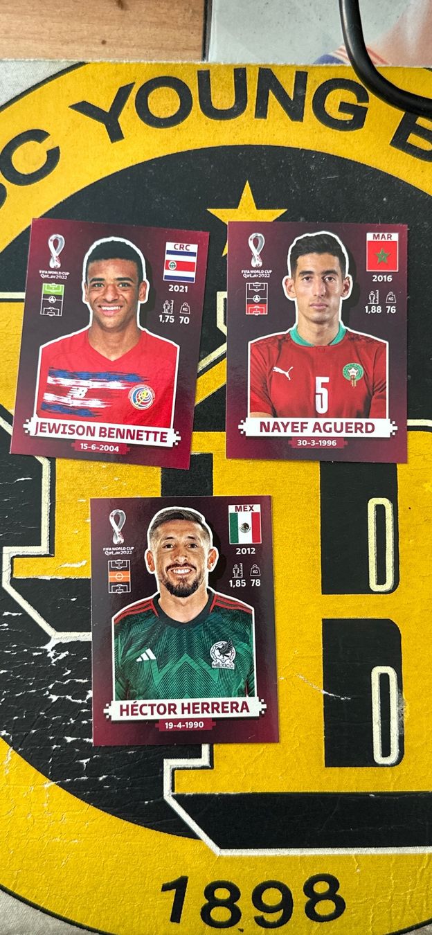 Panini Sammelbilder & Trading cards: Panini Bilder Set MAR 5 MEX 15 CRC 16 – Neu (gemäss Beschreibung) aus Köniz von RetroBoy89