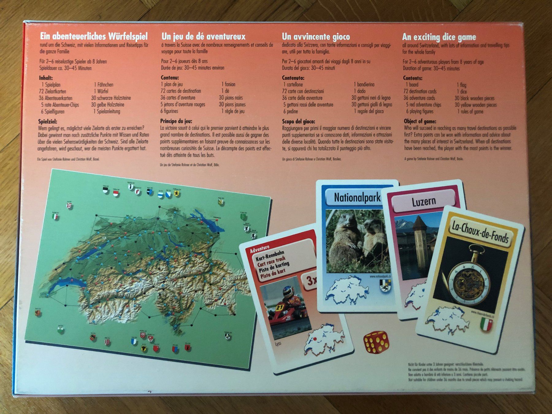 Giochi: Jeu Voyage en Suisse – Usato da Genève venduto da SwissLX23 1