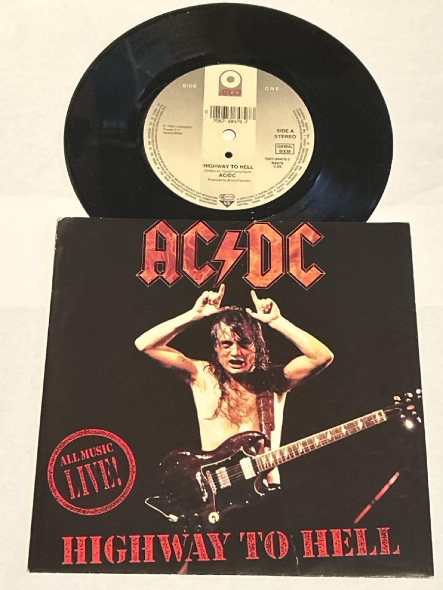 Dischi in vinile: AC/DC. 1992. Highway To Hell. / Hells Bells – Usato da Faulensee venduto da Mizuno06