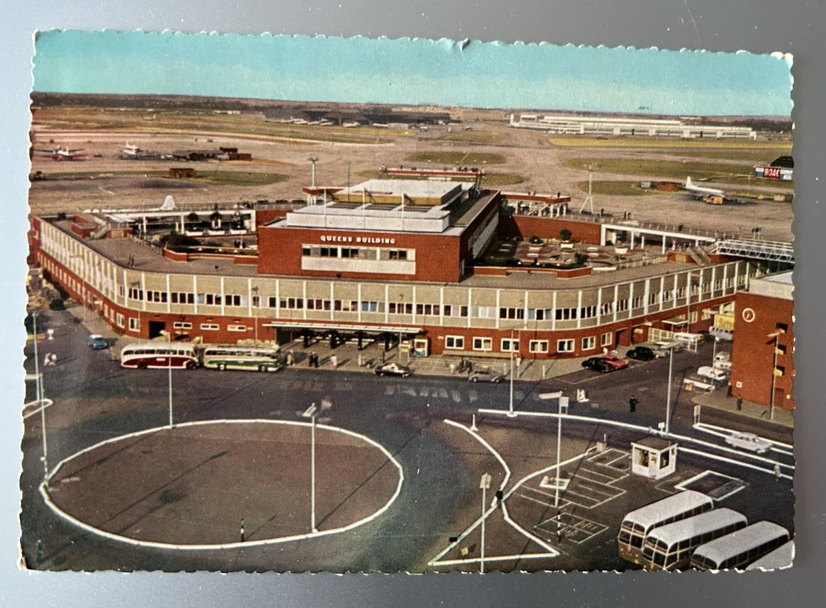 Cartoline postali: London Heathrow Airport 1965 – Usato da Athenaz (Avusy) venduto da xam48
