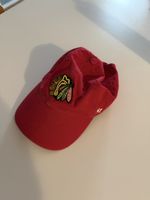 Chicago Blackhawks Cap 47 rot gebrauchter Zustand