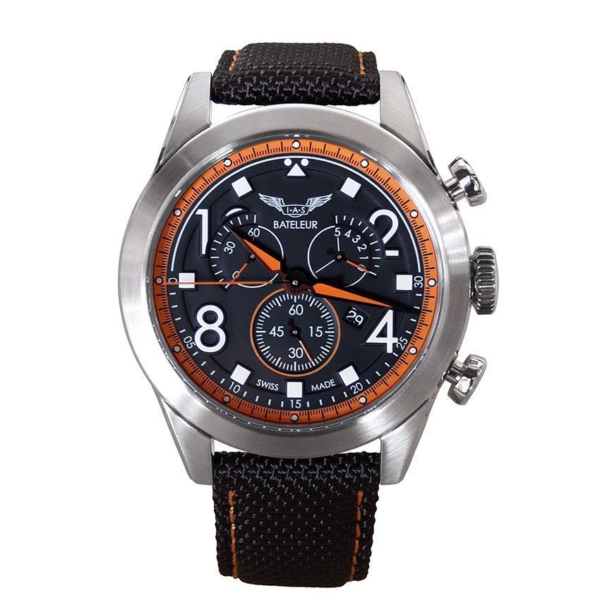 Orologi: Chronographe IAS Neuf de stock – Nuovo e nell'imballaggio originale da Biel/Bienne venduto da Swiss-Watches-Offers