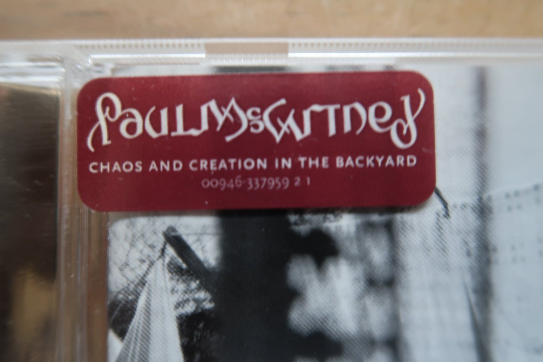 CD: PAUL McCARTNEY - CHAOS AND CREATION IN THE BACKYARD - CD – Usato da Basel venduto da Patiscat 1